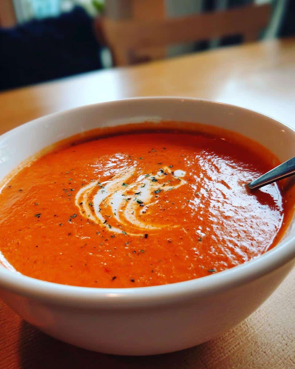 Creamy Tomato Soup from Scratch - detail 3