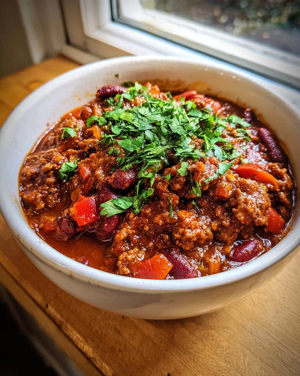 The Best Homemade Chili - detail 1