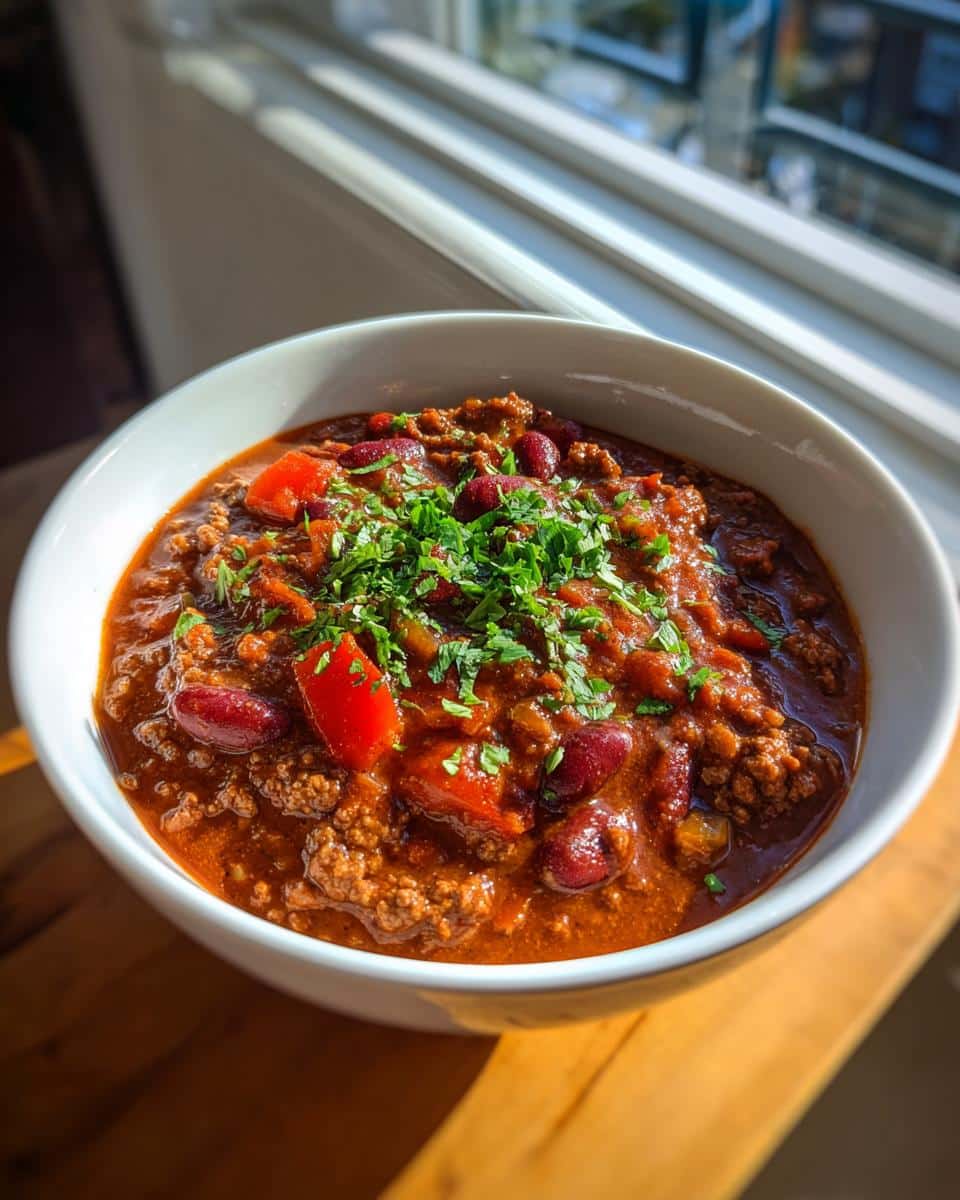 The Best Homemade Chili - detail 2