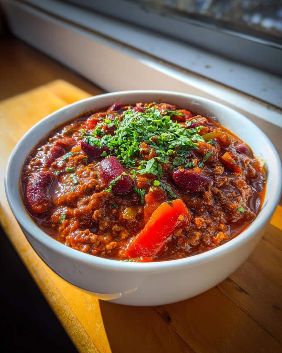 The Best Homemade Chili - detail 3