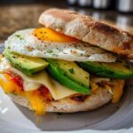 Vegetarian Breakfast Sandwich