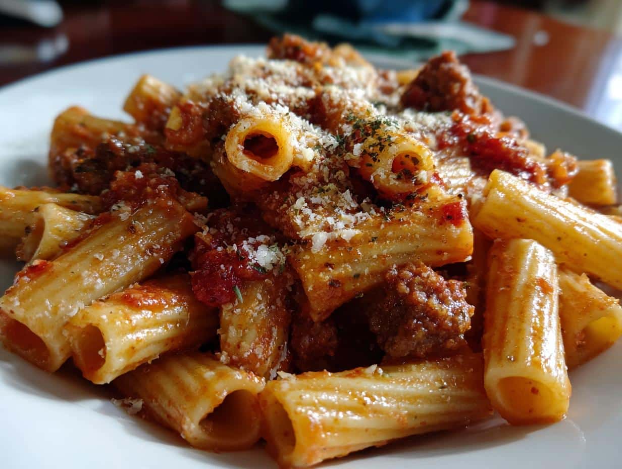 Amazing Fall Dinner Idea: Creamy Sausage Pasta 6 fall dinner ideas