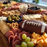 football charcuterie board