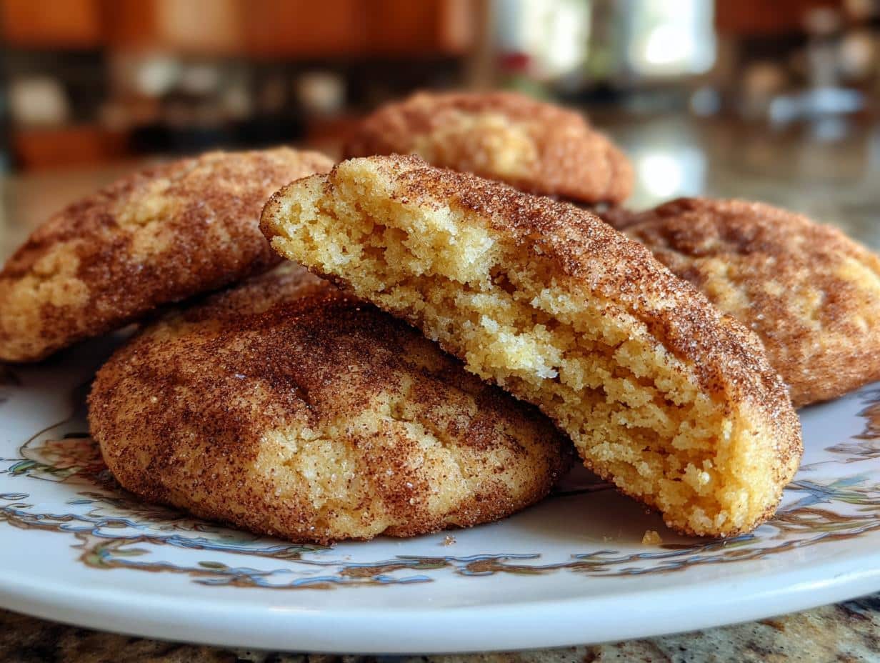 Chewy pumpkin snickerdoodle cookies: 1 heavenly batch 5 pumpkin snickerdoodle cookies