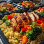 weekday meal prep lunches