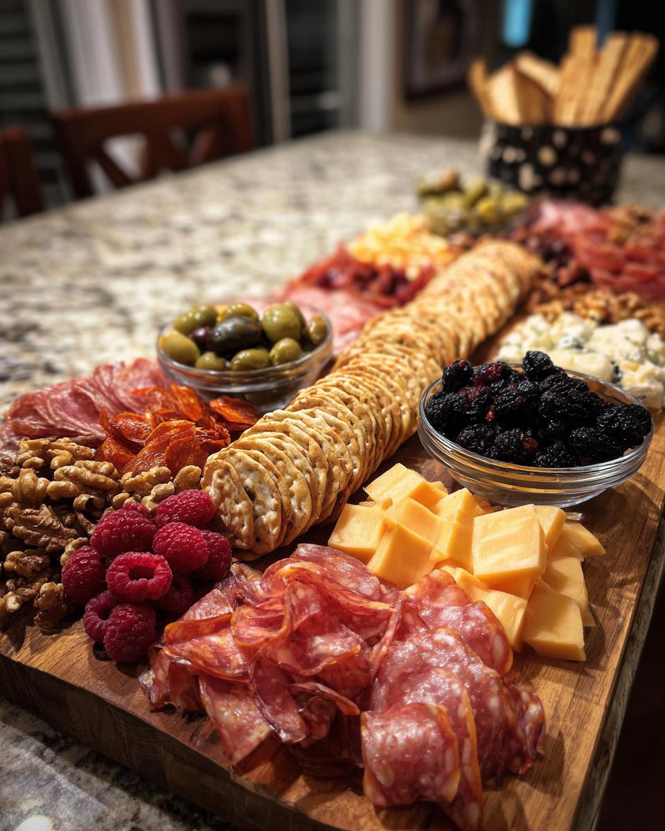 charcuterie board - detail 1
