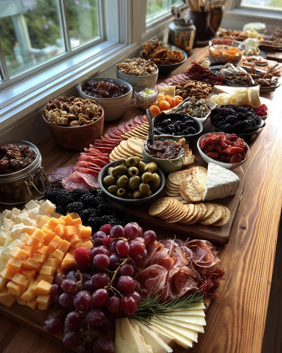 charcuterie board - detail 3