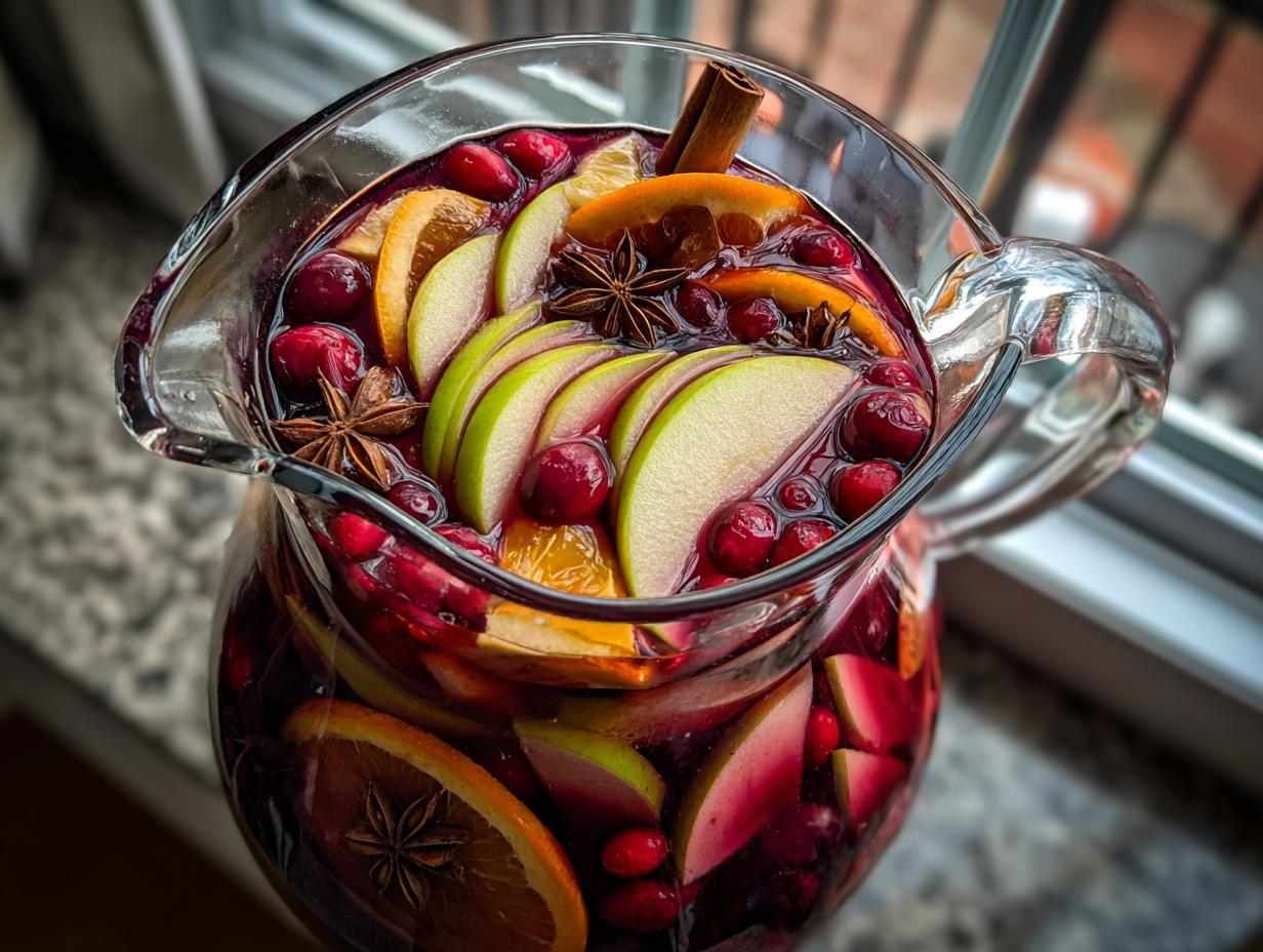 Cozy Fall Sangria: 1 Perfect Autumn Sip 6 fall sangria