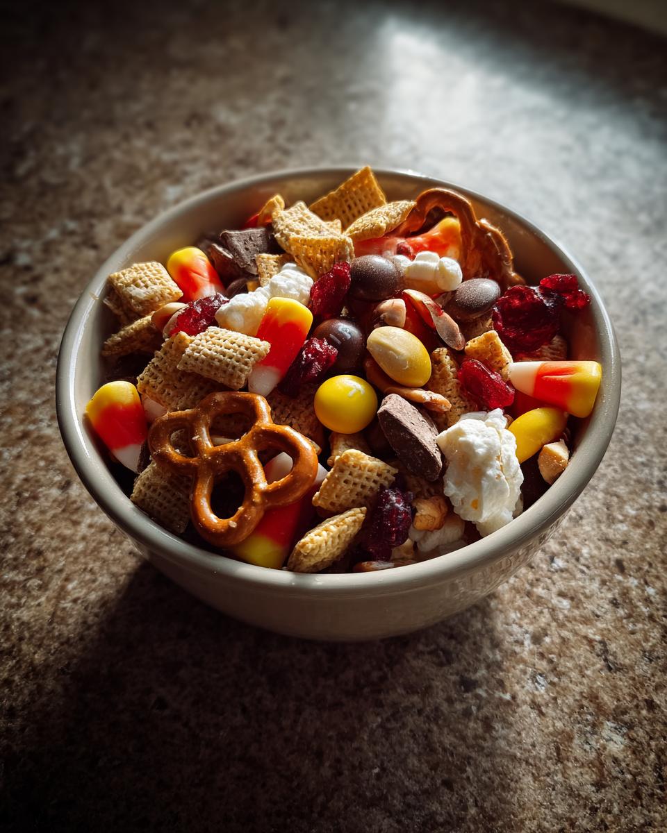 Amazing halloween trail mix recipe: 10 mins 6 halloween trail mix recipe - detail 1