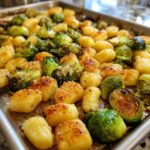 Sheet Pan Gnocchi: 25 Min Holiday Hero 7 Sheet Pan Gnocchi with Brussels Sprouts (Weeknight Holiday)