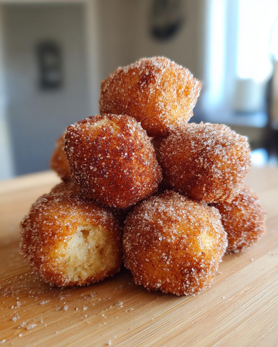 Cinnamon Sugar Churro Bites (Baked) - detail 1