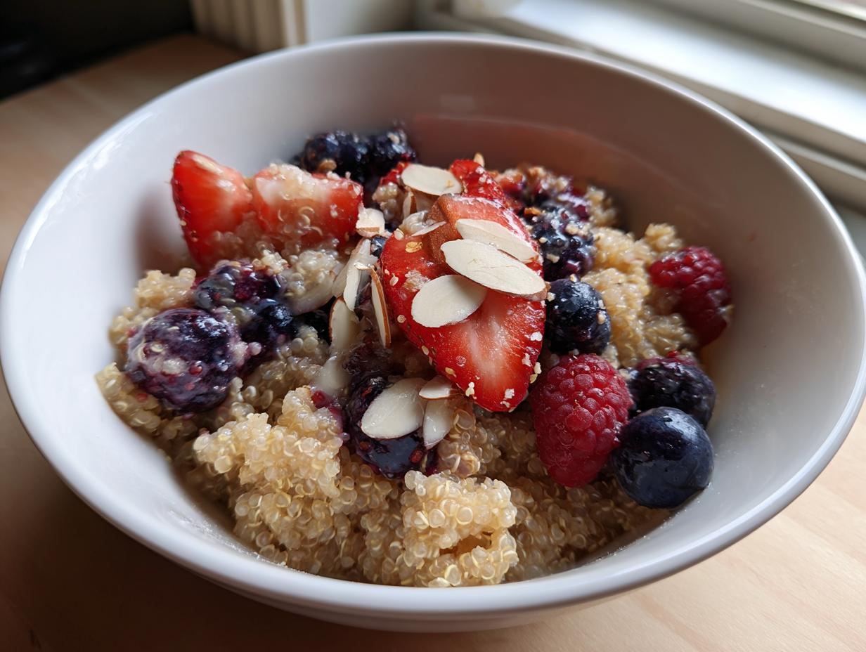 Berry Quinoa Bowls: 2 Reasons To Love This Recipe!