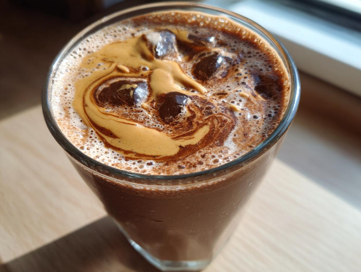 Amazing 1 Chocolate Peanut Butter Protein Shake!