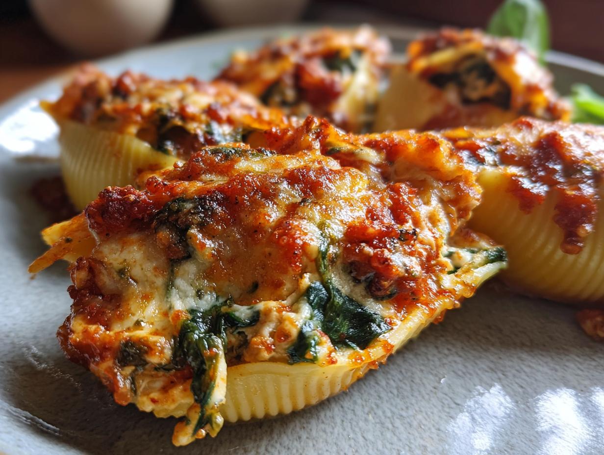 Unhappy? Make 1-Pan Italian Beef & Spinach Shells!