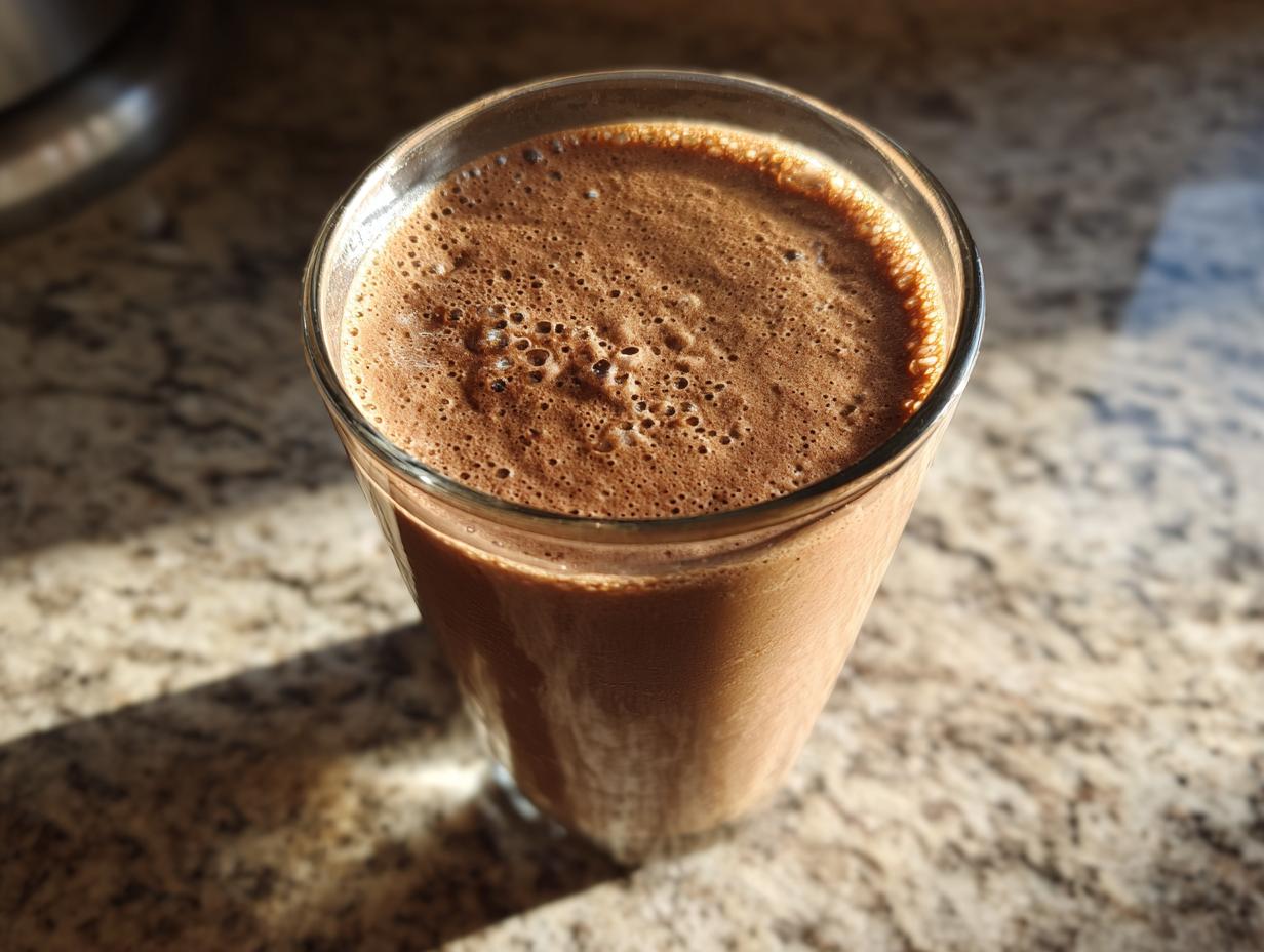 3 Reasons to Love This Mocha Protein Smoothie (Caffeine Optional)