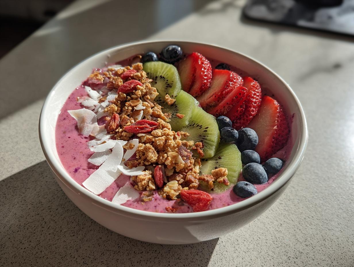 Amazing Pitaya Dragon Fruit Smoothie Bowl: 3 Simple Steps!