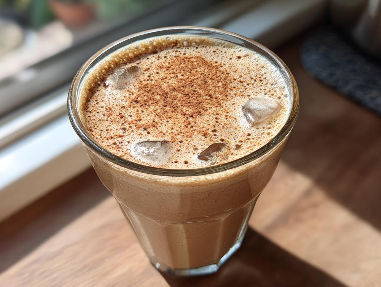 My Amazing 5-Min Vanilla Cinnamon Protein Shake!