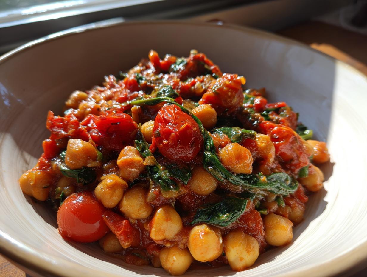 Braised Chickpeas: 35 Minutes to a Delicious Meal!