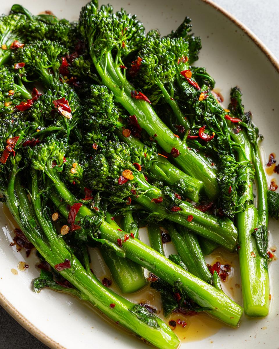 Roasted Broccolini: 1 Recipe to Delight! 6 Roasted Broccolini with Chili Flakes - detail 2
