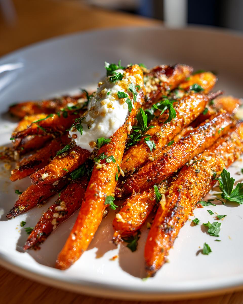 1 Recipe: Amazing Roasted Carrots with Za’atar & Yogurt 6 Roasted Carrots with Za’atar and Yogurt - detail 1