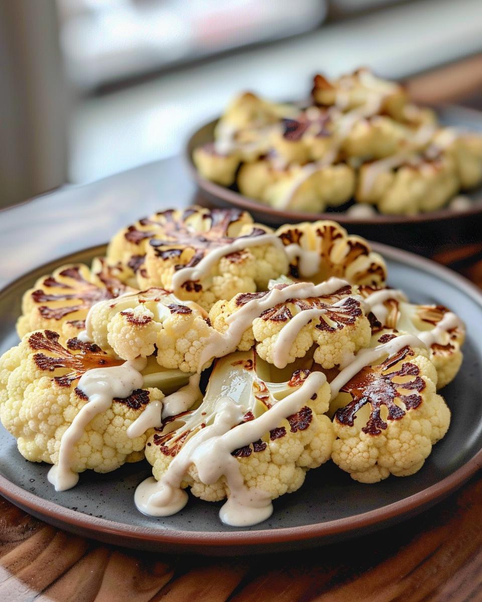 Roasted Cauliflower with Garlic Tahini - detail 1