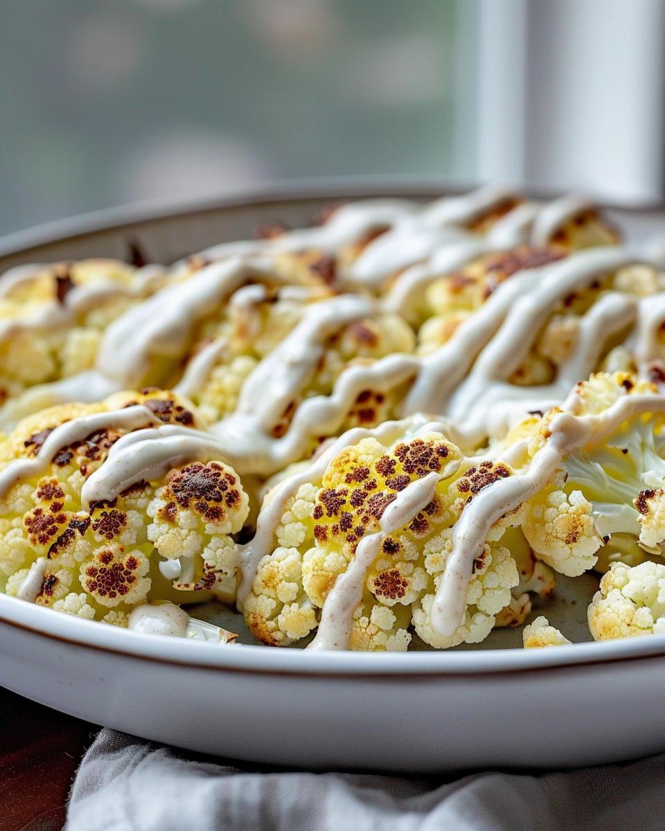 Roasted Cauliflower with Garlic Tahini - detail 2