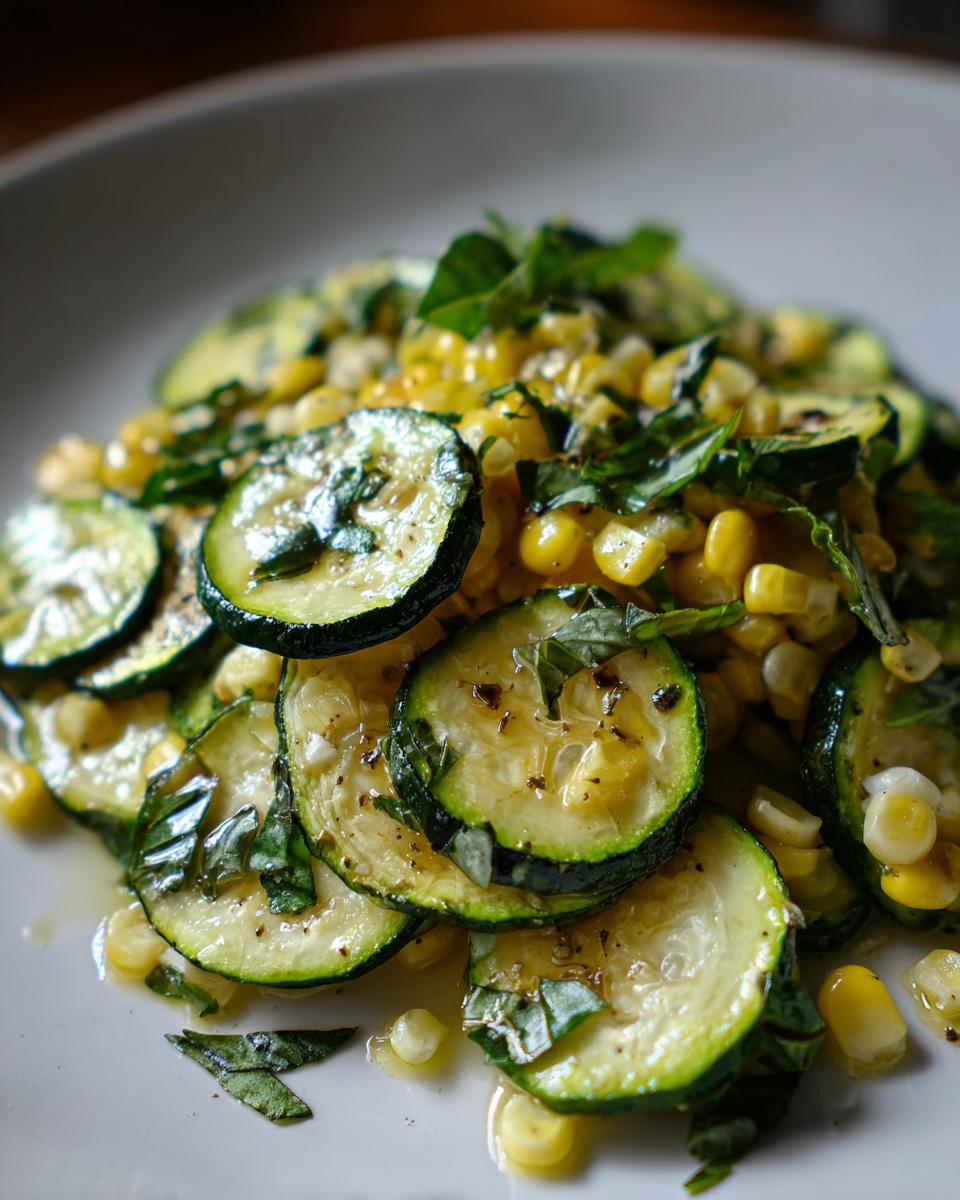 Sautéed Zucchini & Corn: One Dish, Big Flavor! 7 Sautéed Zucchini and Corn (Herb) - detail 2