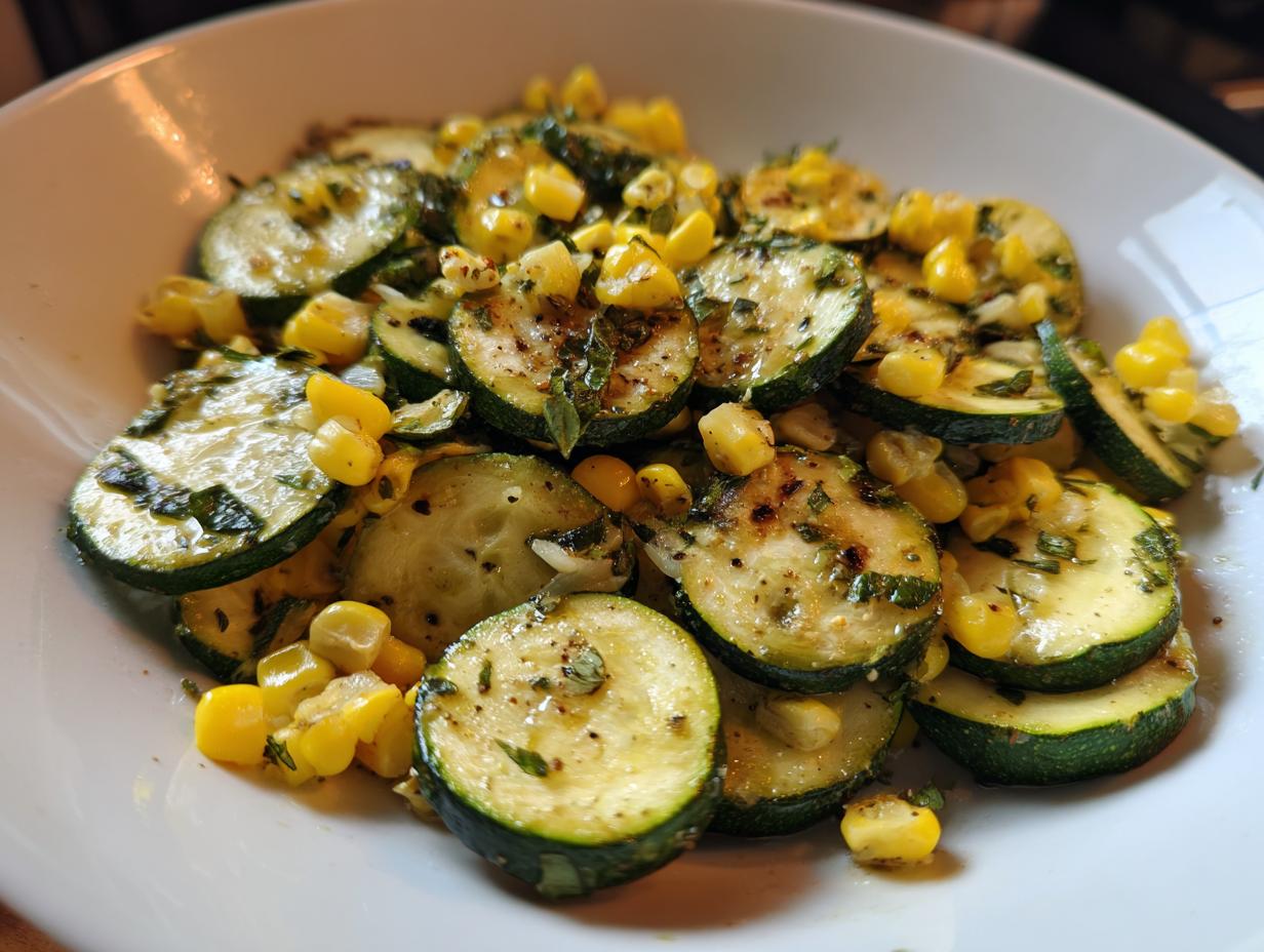 Sautéed Zucchini & Corn: One Dish, Big Flavor!