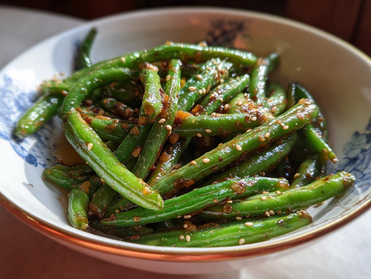 Steamed Green Beans: 20-Min Sesame Delight!