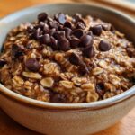 Yummy Chocolate Chip Baked Oatmeal: 40-Min Treat! 7 chocolate chip baked oatmeal | breakfast