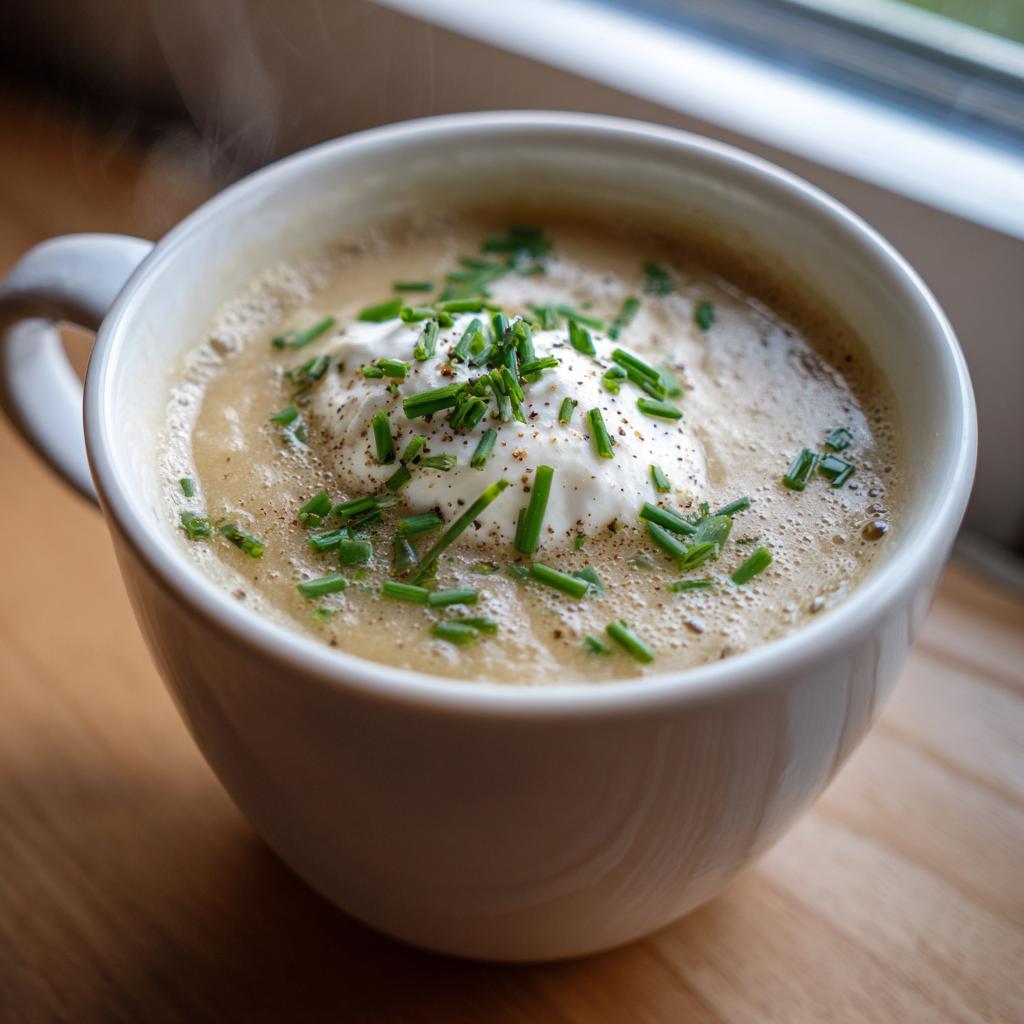 Creamy Potato Soup Recipe: 1 Easy, Cozy Lunch!
