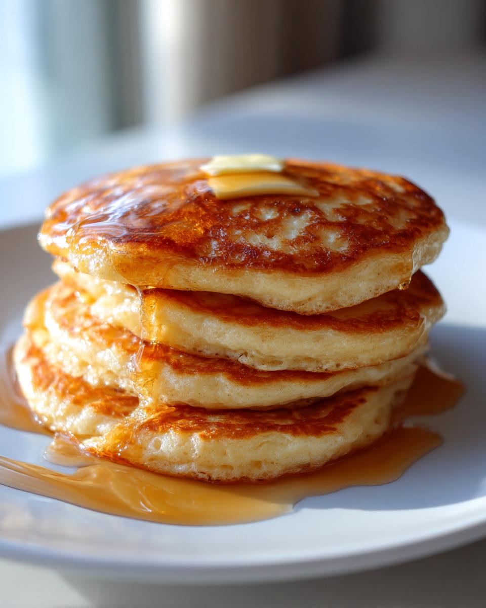 fluffy pancakes from scratch | breakfast - detail 1