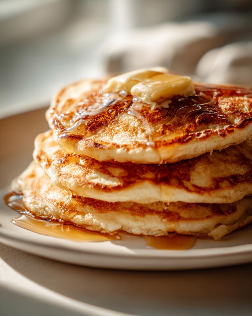 fluffy pancakes from scratch | breakfast - detail 2
