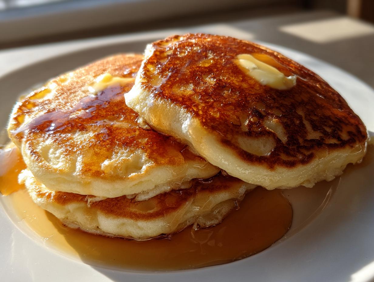 **Fluffy Pancakes From Scratch: 3 Steps to Easy Bliss**