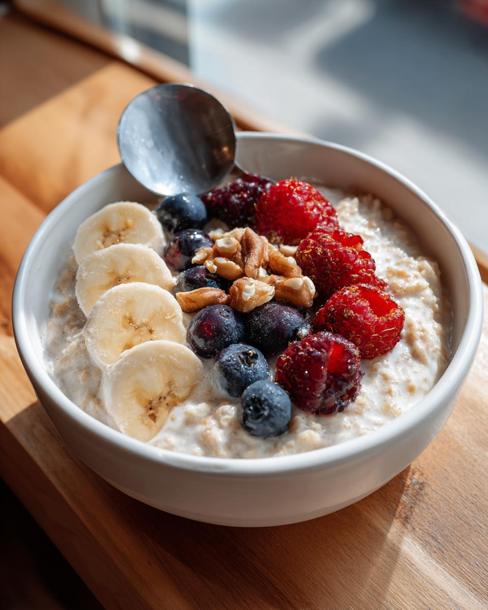 Warm Oatmeal: 1 Bowl Of Breakfast Bliss! 7 warm oatmeal breakfast bowl | breakfast - detail 2