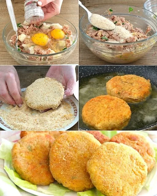 Cotolette di tonno: ricetta facile