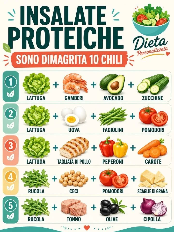 Insalate proteiche 1 Insalate proteiche nutrienti e salutari per una dieta equilibrata