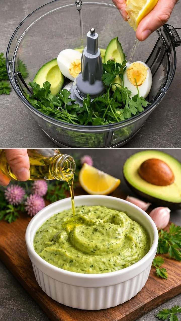 Maionese all'Avocado: ricetta semplice 1 Ricetta semplice per preparare maionese all'Avocado fresca e cremosa.