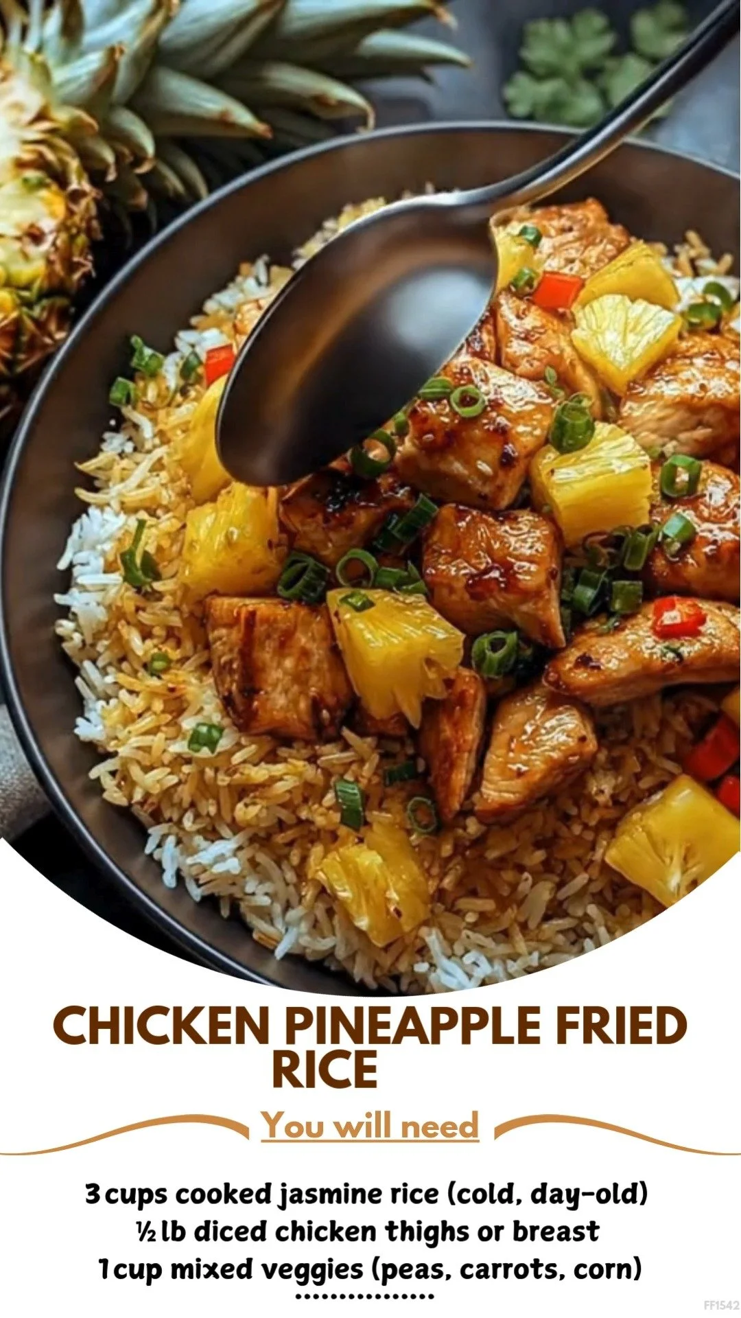 Minute Chicken Pineapple Fried Rice Recipe