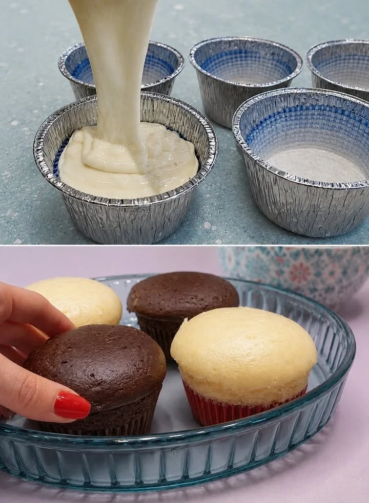 Muffin giapponesi all'acqua ricetta facile 1 Muffin giapponesi all'acqua freschi e soffici