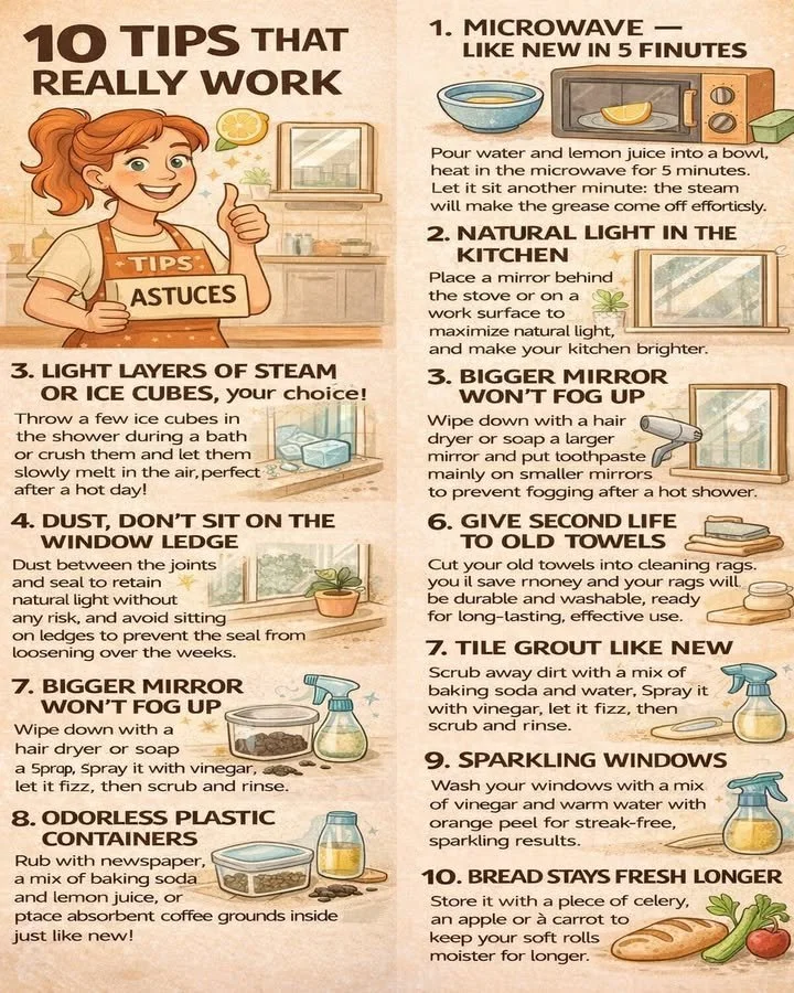 Practical Household Tips That Really Work 1 Practical household tips for an organized and efficient home