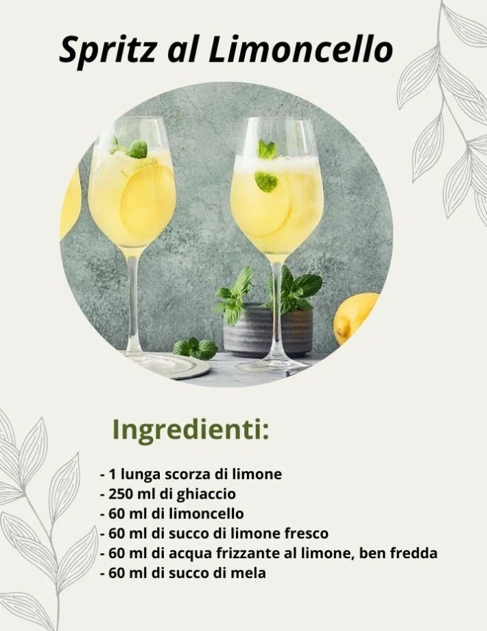 Spritz limoncello: ricetta facile