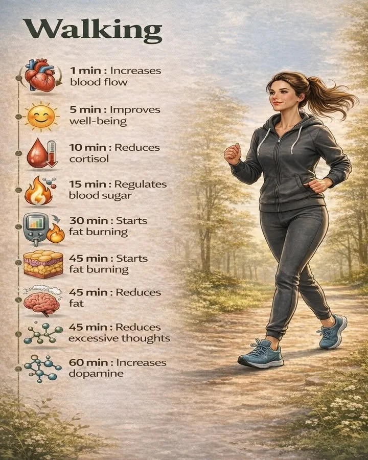 The Power of Walking, Minute by Minute 1 Walking outdoors to harness the power of walking for health benefits