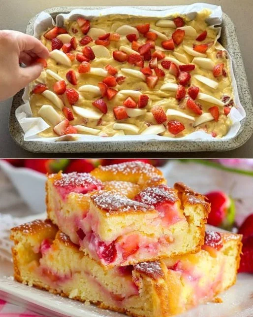Torta alle Fragole e Mele