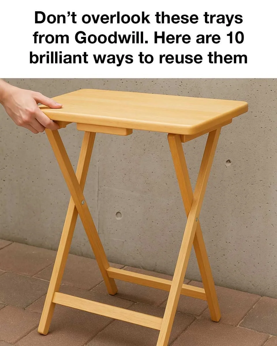 Don’t Walk Past These Thrift-Store Trays: 10 Clever Ways to Give Them a Whole New Life
