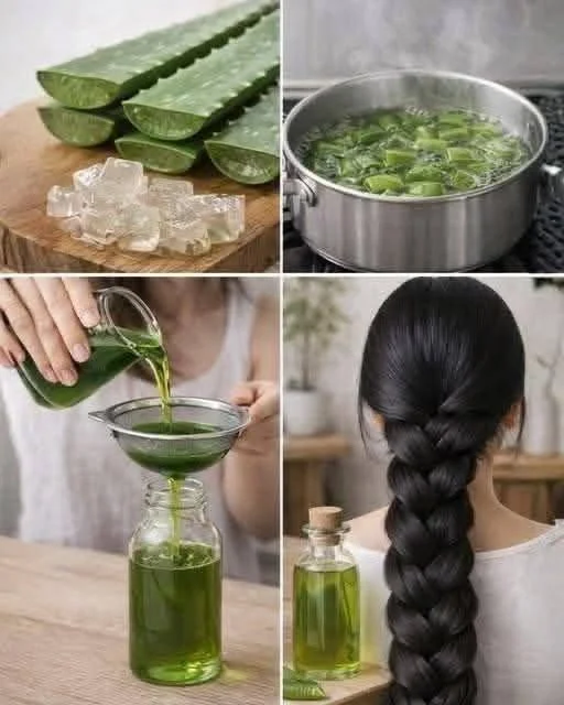 Aloe Vera Hair Oil: A Simple Fresh Treatment for Scalp and Hair