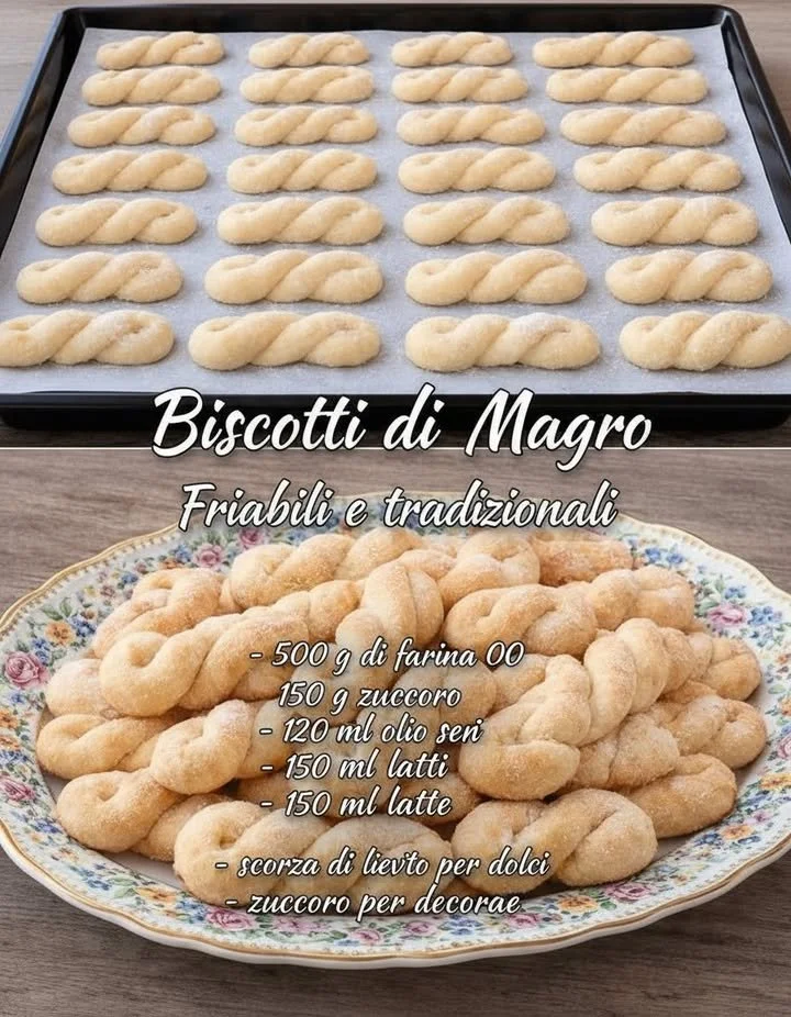 Biscotti di Magro: ricette tradizionali