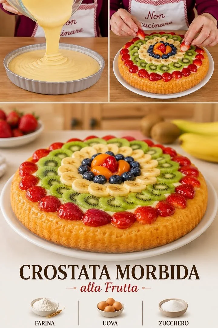 Crostata Morbida con Frutta