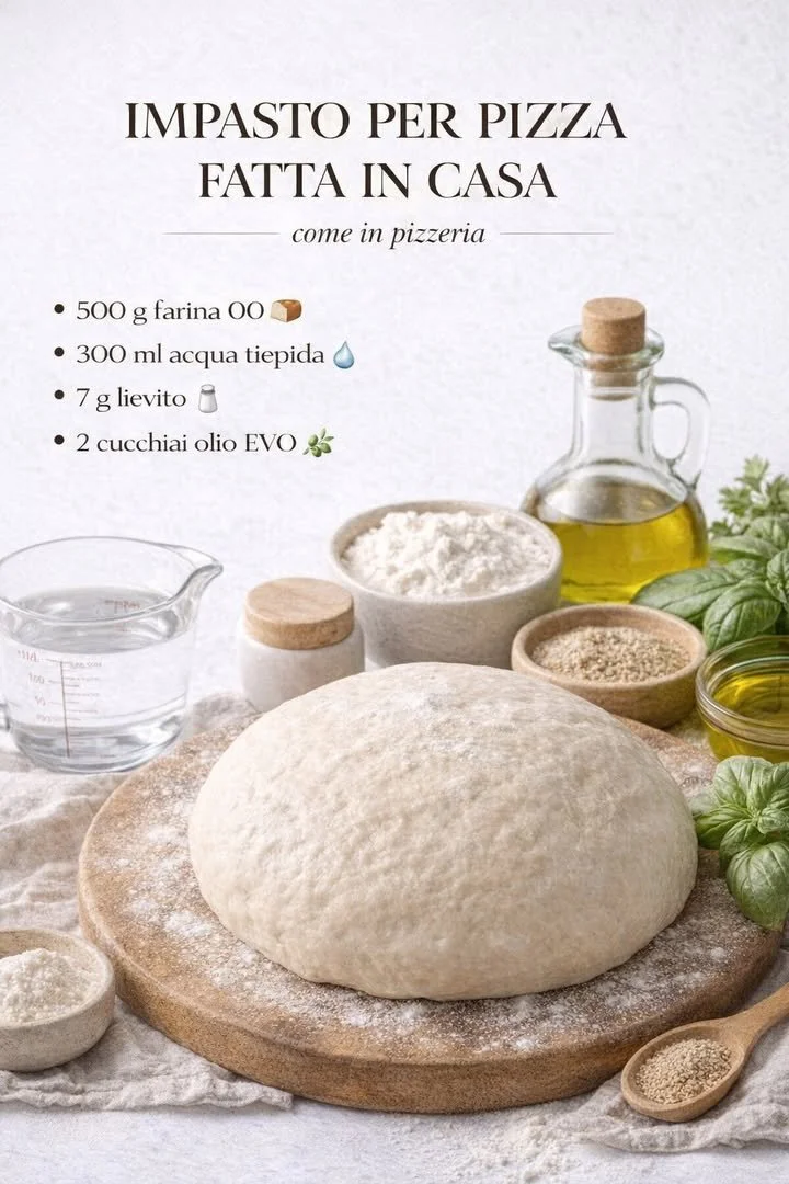 Impasto per Pizza Fatta in Casa